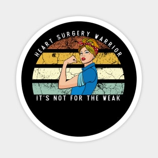 Heart Surgery Recovery Gift, Heart Surgery Warrior Magnet